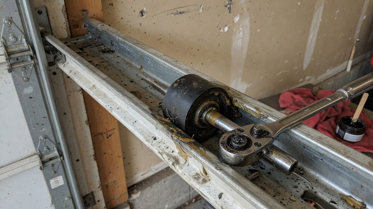 Garage Door Rollers, Hinges & Track Repair